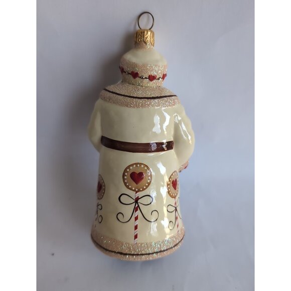 Patricia Breen Splendid Santa Gingerbread Hearts 2007 5 1/4” Christmas Ornament - Picture 4 of 5